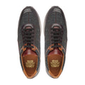 Rento - Men's Multicolor Calf Leather and Harris Tweed Jogger
