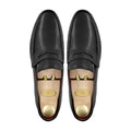 Fronzay - Men's Black Calf Leather Loafer