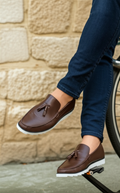 Clyro - Men's Brown Calf Leather Loafer