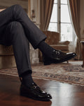 Washy - Men's Black Patent Leather Loafer