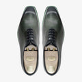 Lieksa - Men's Burnished Green Calf Leather Wholecut Shoe - Goodyear Welted