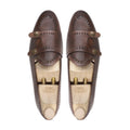 Nobu - Men's Brown Patina Calf Leather Loafer