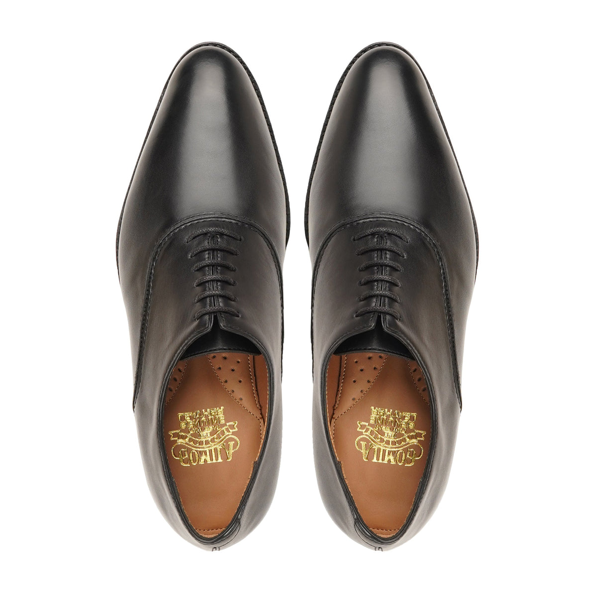Charro - Men's Black Calf Leather Oxford Shoe