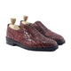 Karol - Men's Oxblood Calf Leather Wholecut Shoe