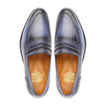 Yasa - Men's Burnished Blue Calf Leather Loafer