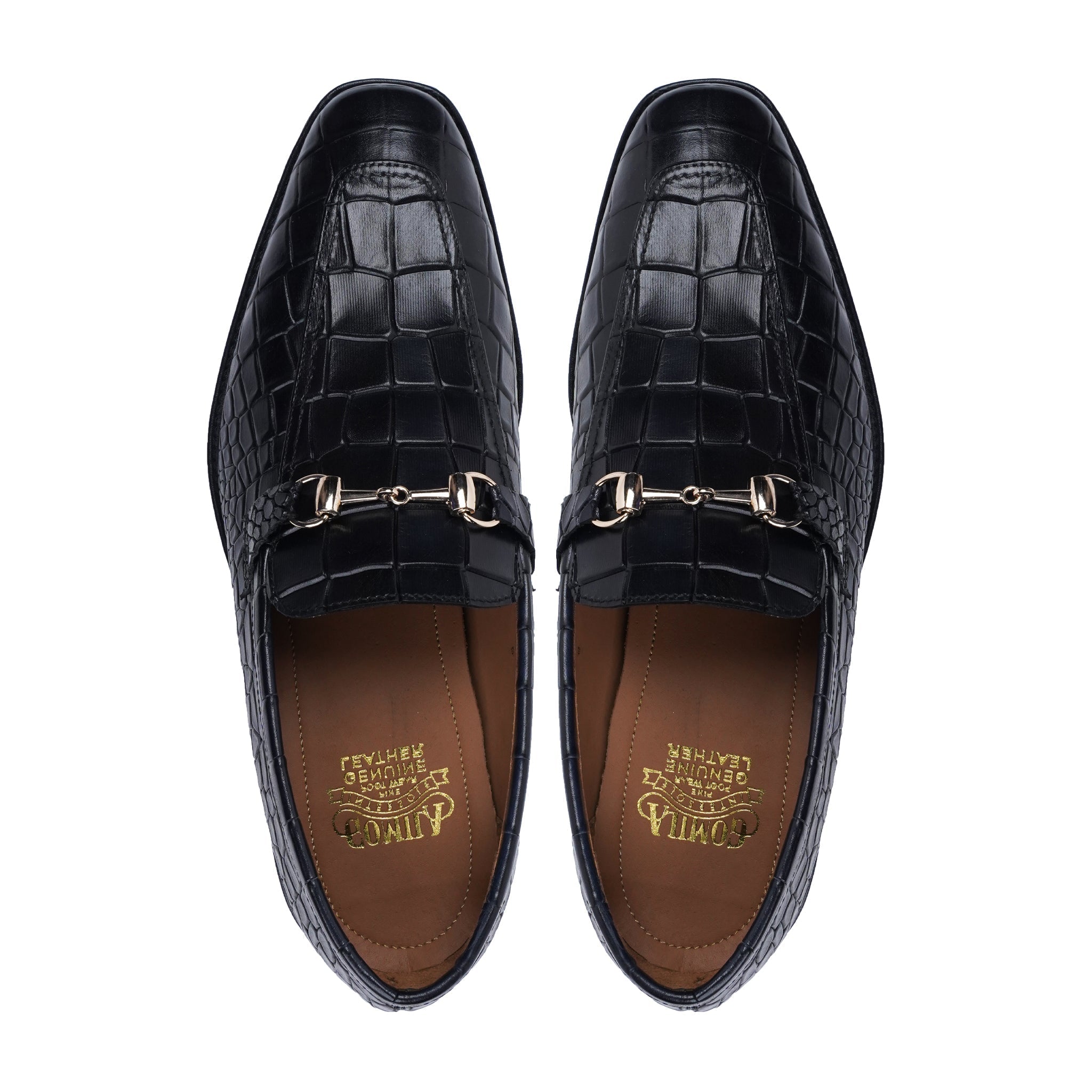 Burlington - Men's Black Calf Leather Loafer