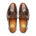 Hobbs - Men's Burnished Brown Box Leather High Shine Loafer