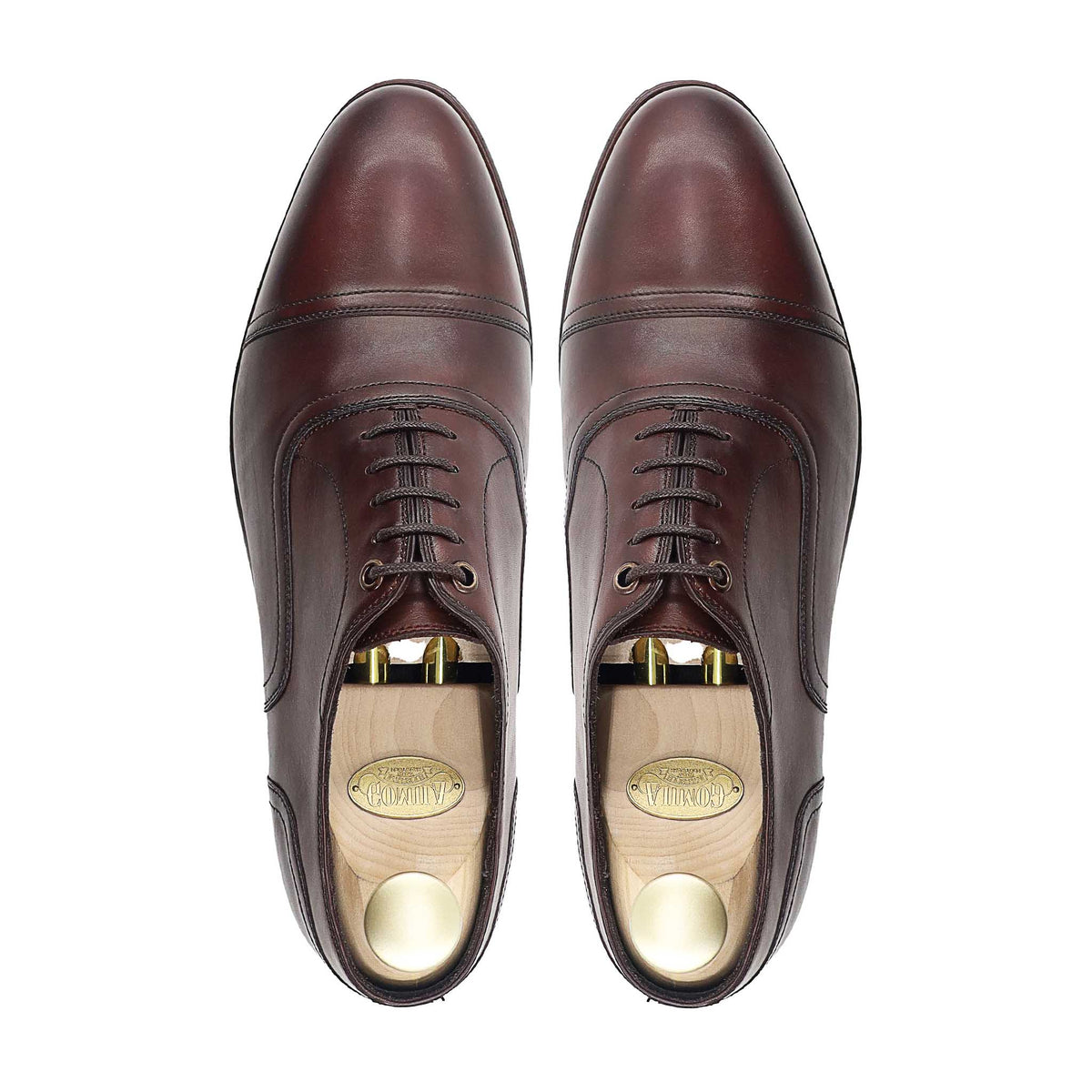 Ramsey - Men's Reddish Brown Calf Leather Oxford Shoe