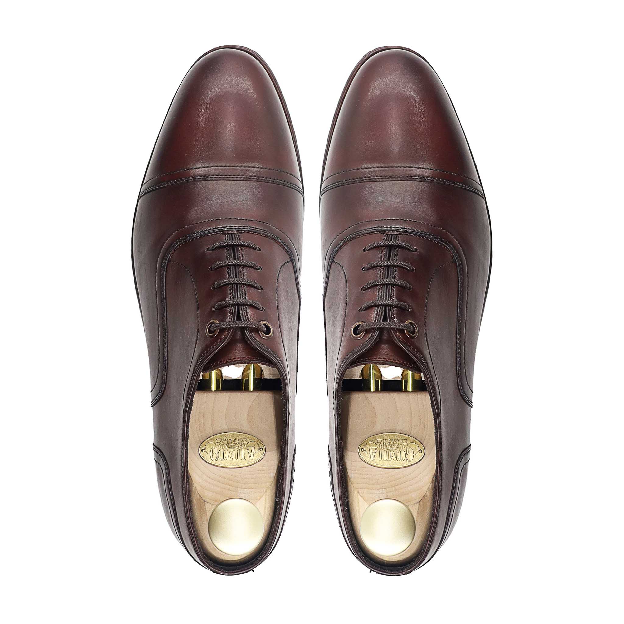 Ramsey - Men's Reddish Brown Calf Leather Oxford Shoe