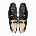 Dukhan - Men's Black Calf Leather Loafer