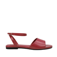 Euna - Women's Oxblood Strapped Sandal