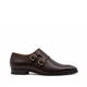 Garda - Men's Dark Brown Calf Leather Double Monkstrap