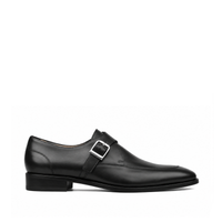 Tavistock - Men's Black Calf Leather Single Monkstrap