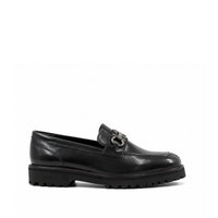 Jesse - Men's Black Box Leather High Shine Loafer