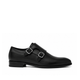 Artista - Men's Black Calf Leather Double Monkstrap