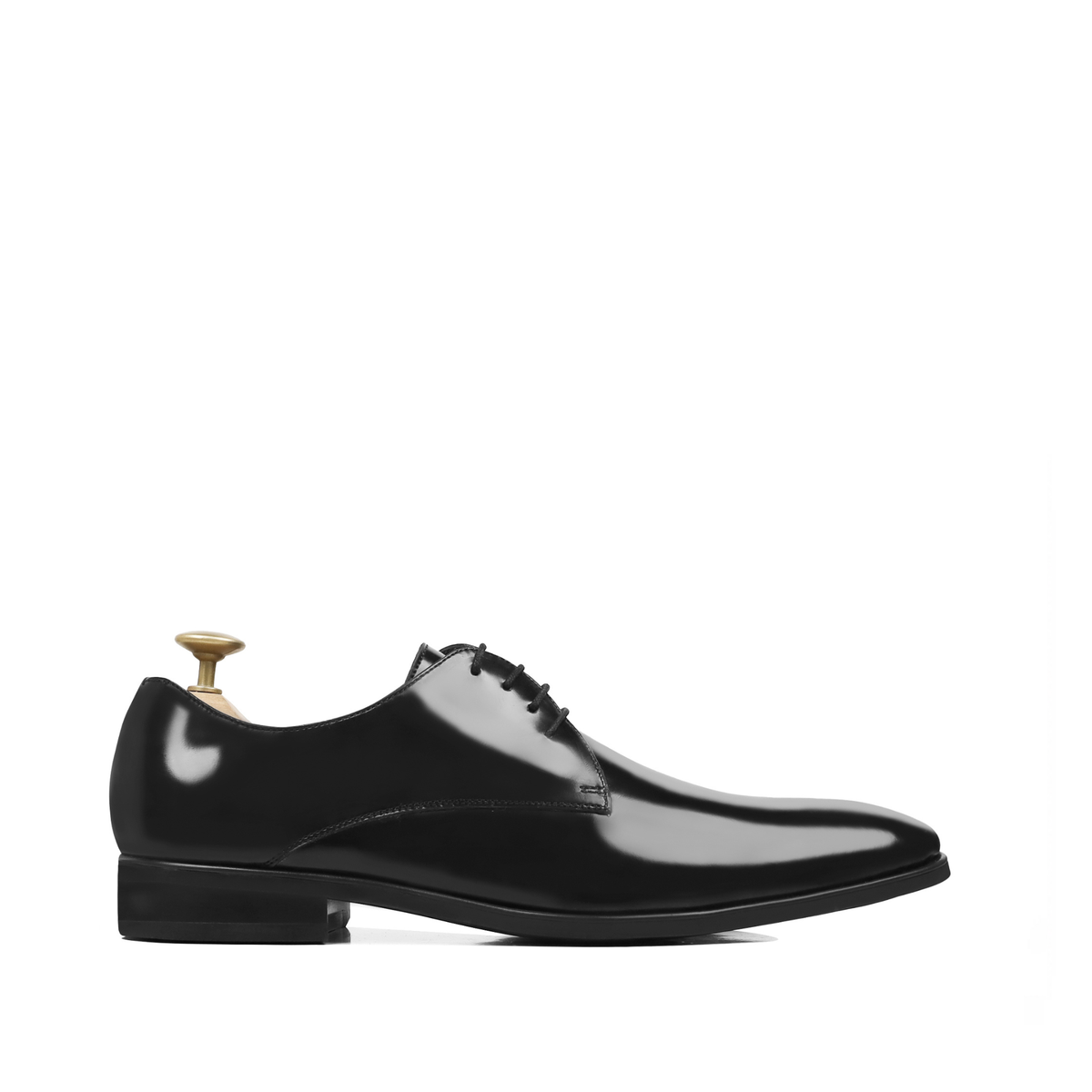 Blooms - Men's Black Patent Box Derby Shoe