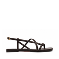 Evi - Women's Brown Strapped Sandal