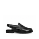 Kyou - Men's Black Calf Leather Sandal