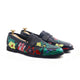 Keaton - Men's Black Hand Painted Loafer