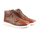 Terra - Men's Brown Calf Leather Jogger