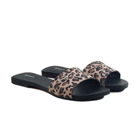 Abbie - Women's Black and Baby Pink Slipper