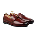 Bolt - Men's Burnished Oxblood Calf Leather Loafer - Goodyear Welted