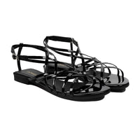 Nyla - Women's Black Strapped Sandal