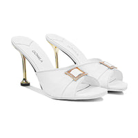 Elora - Women's White Heel