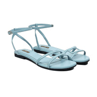 Aloura - Women's Sky Blue Strapped Sandal