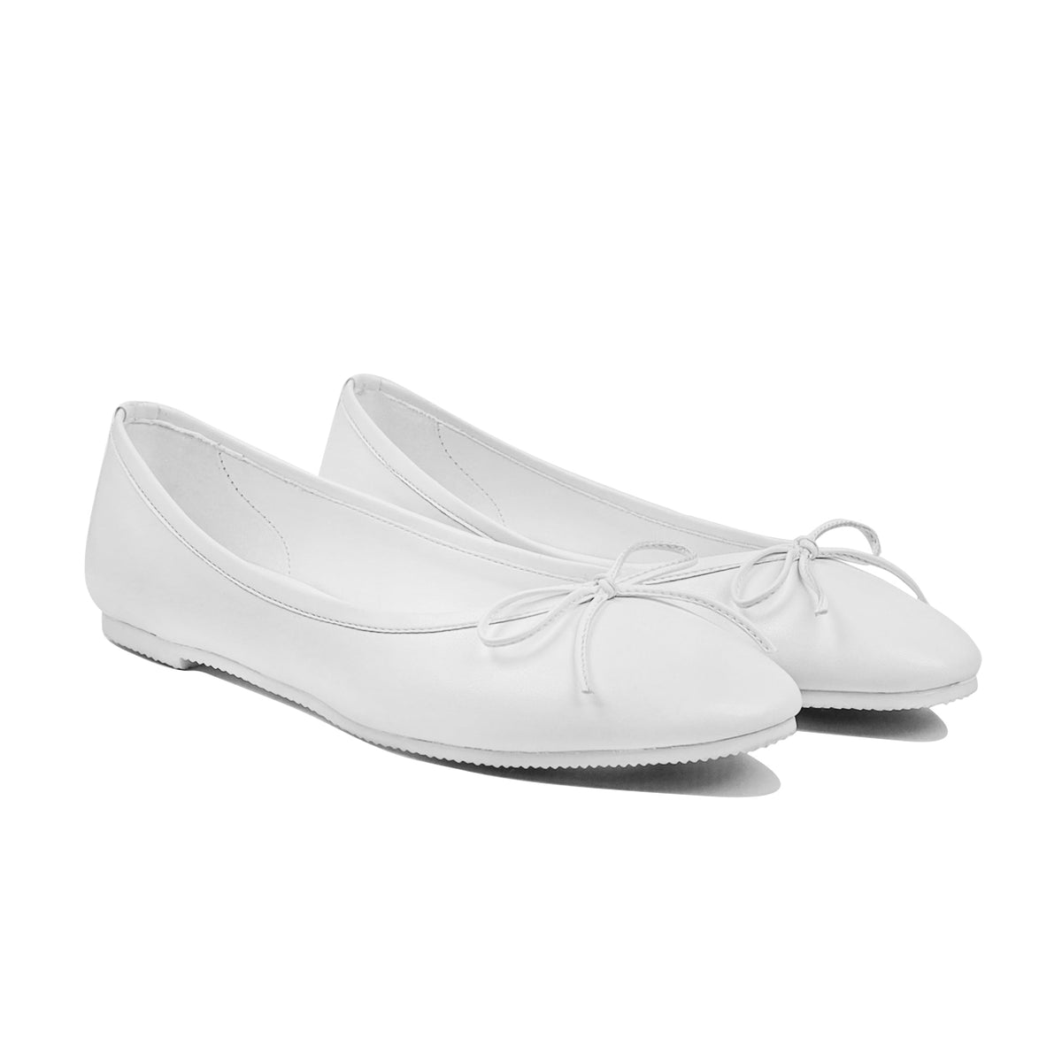 Hanwell - Ladies White Loafer