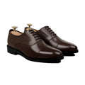 Northminister - Men's Dark Brown Calf Leather Oxford Shoe
