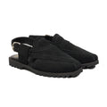 Nao - Men's Black Suede Leather Sandal