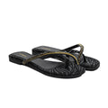 Seren - Women's Black and Yellow Slipper