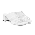 Gleam - Women's White Heels