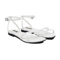 Aloura - Women's White Strapped Sandal