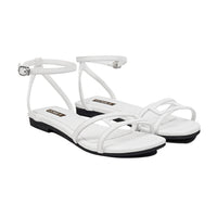 Aloura - Women's White Strapped Sandal
