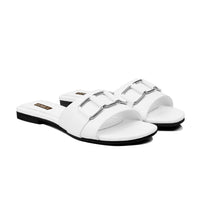 Vionna - Women's White Slipper