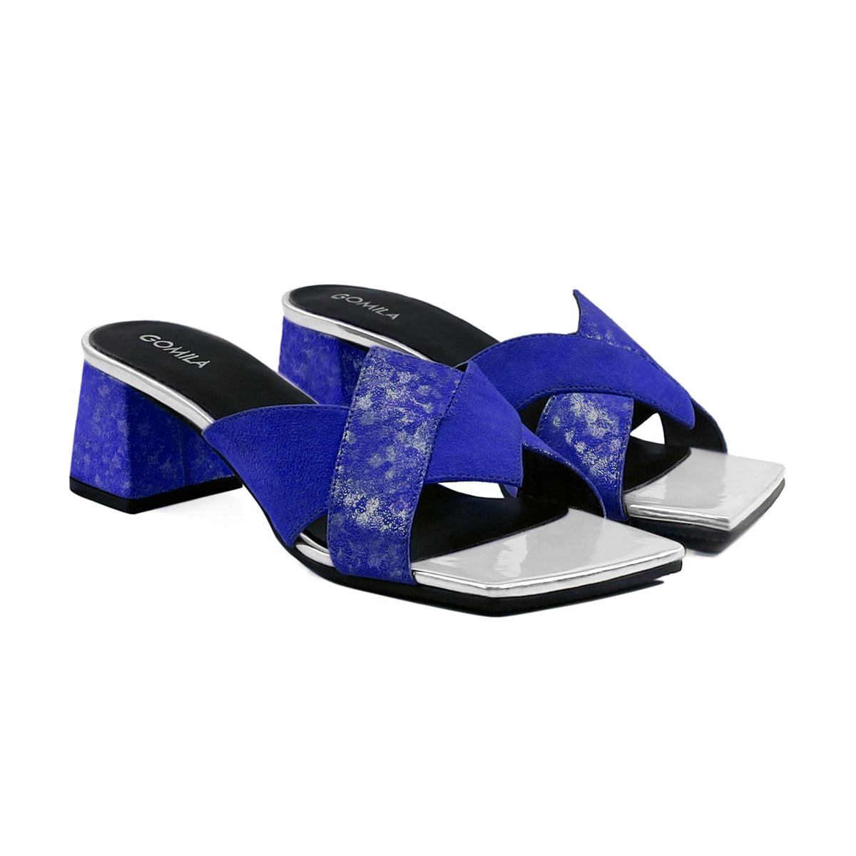 Belle - Women's Blue 50mm Heel