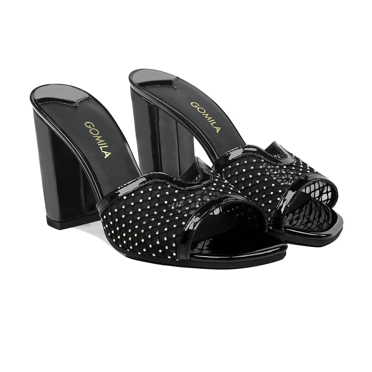 Celvia - Women's Black Heels