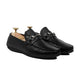 Raze - Men's Black Pebble Grain Leather Driver Shoe