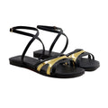 Lucia - Women's Yellow Strapped Sandal