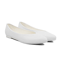 Adelan - Ladies White Loafer