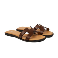 Stephanie - Women's Dark Brown Slipper
