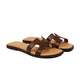 Stephanie - Women's Dark Brown Slipper
