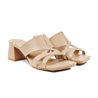 Marily - Women's Beige Heel