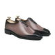Enzo - Men's Burnished Light Purple Patina Calf Leather Wholecut Shoe - Goodyear Welted