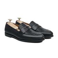 Neyoshi - Men's Black Calf Leather Loafer