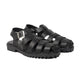Venturo - Men's Black Calf Leather Sandal