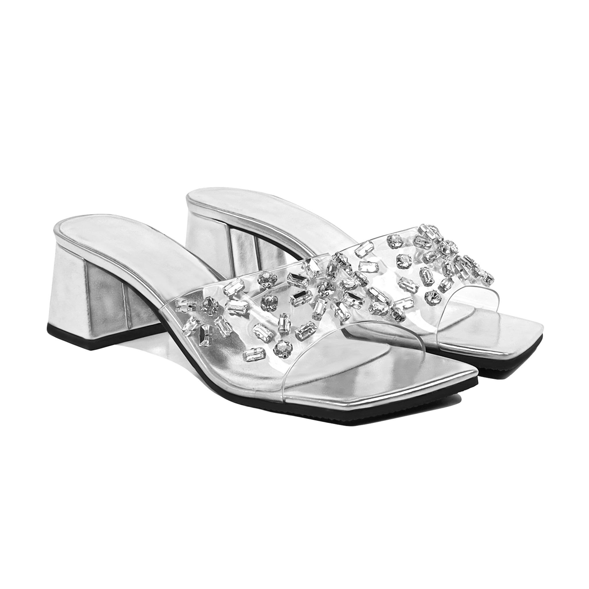 Elle - Women's Silver Heels