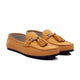 Aira - Ladies Camel Suede Loafer